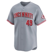 Will Banfield Men's Cincinnati Reds Away Jersey - Gray Limited