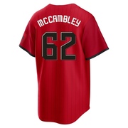 Zachary McCambley Youth Cincinnati Reds 2026 City Connect Stadium Jersey - Red Limited